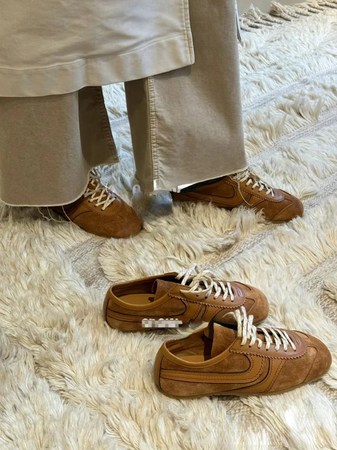 Casual Sneakers Comfortable Deerskin