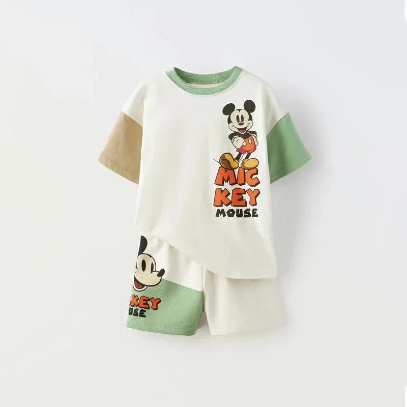 Mickey Tshirt +Shorts