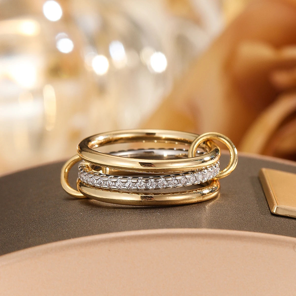 Zircon ring