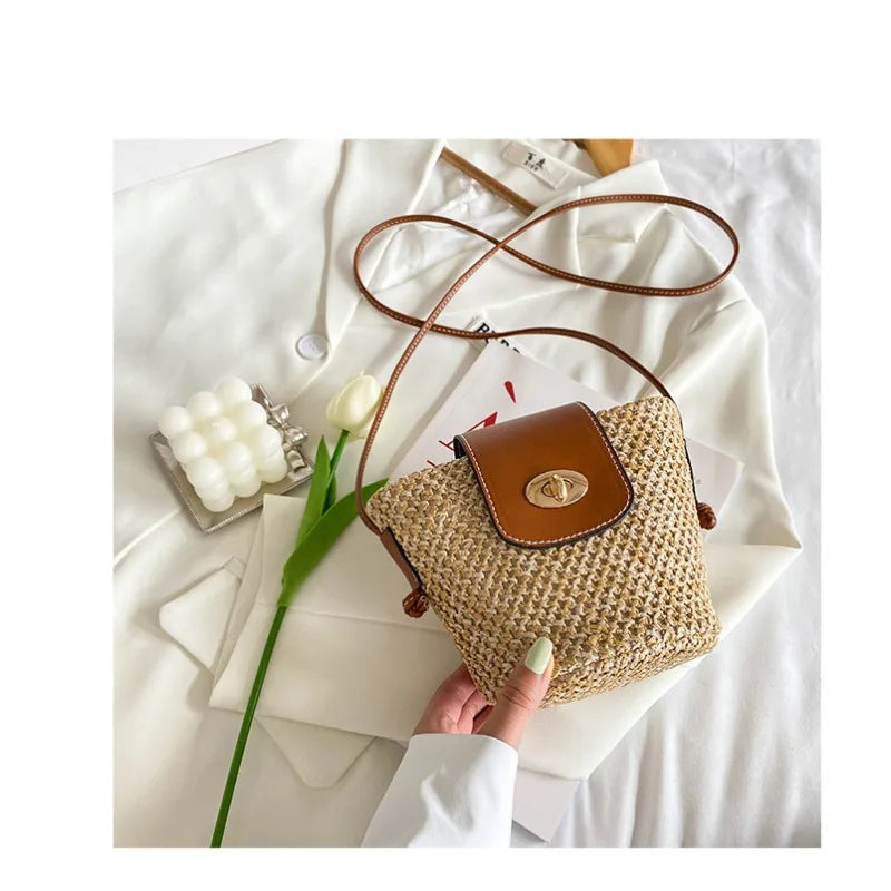 Mini Woven Straw Bag