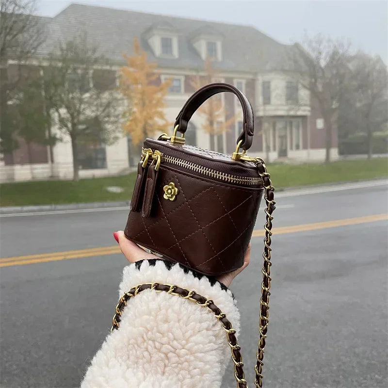 Small Shoulder Bucket Bag