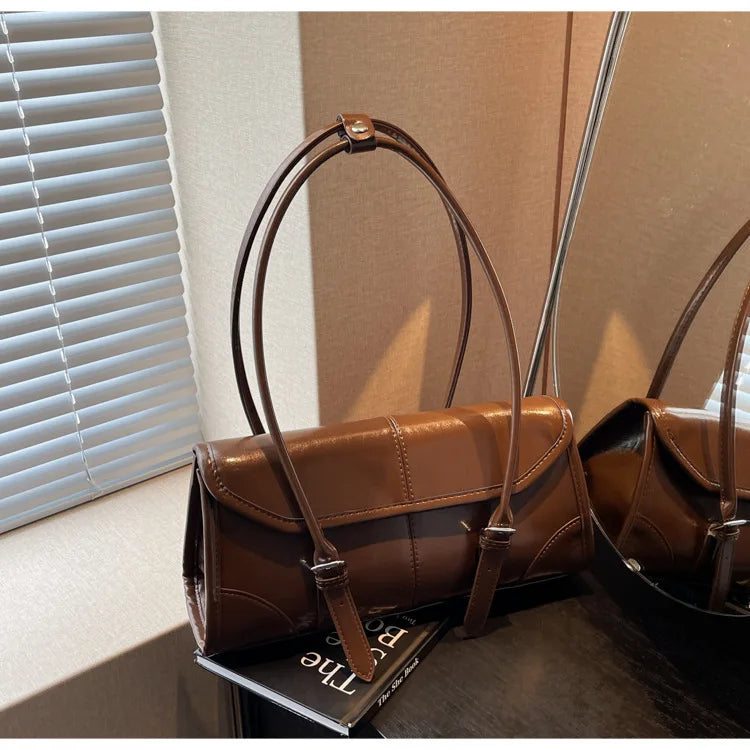 Leather Underarm Bag