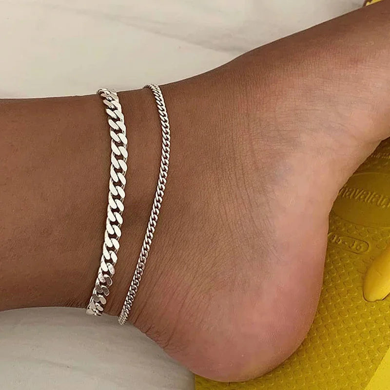 Multilayer Ankle Bracelet