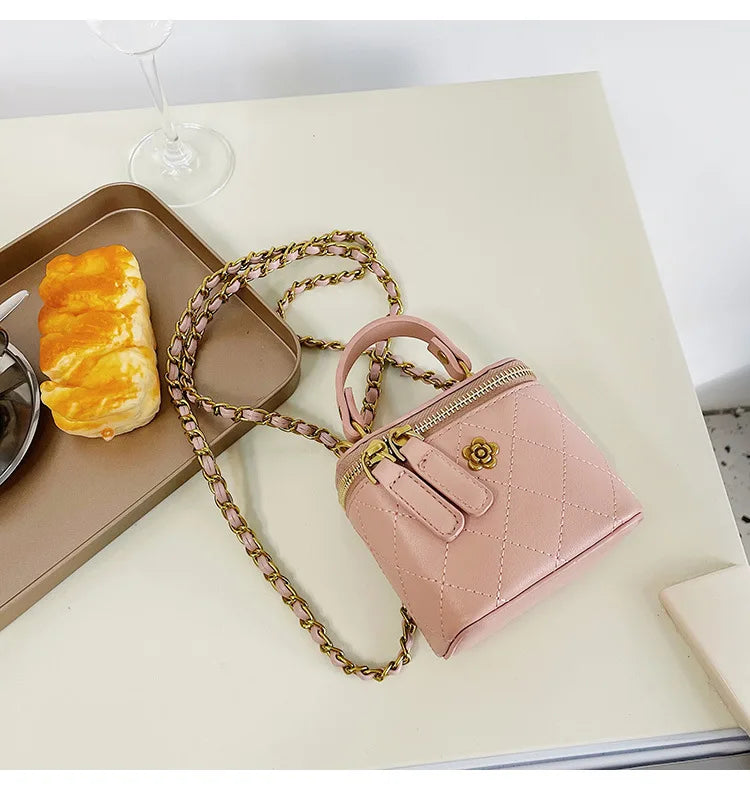 Small Shoulder Bucket Bag