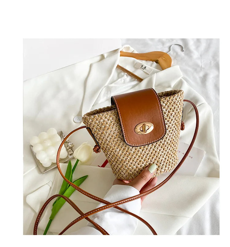 Mini Woven Straw Bag