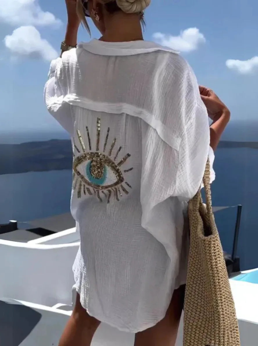 Summer Long Sleeve Loose Shirts