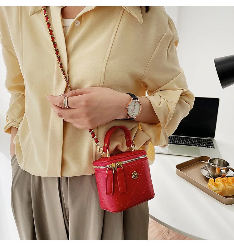 Small Shoulder Bucket Bag