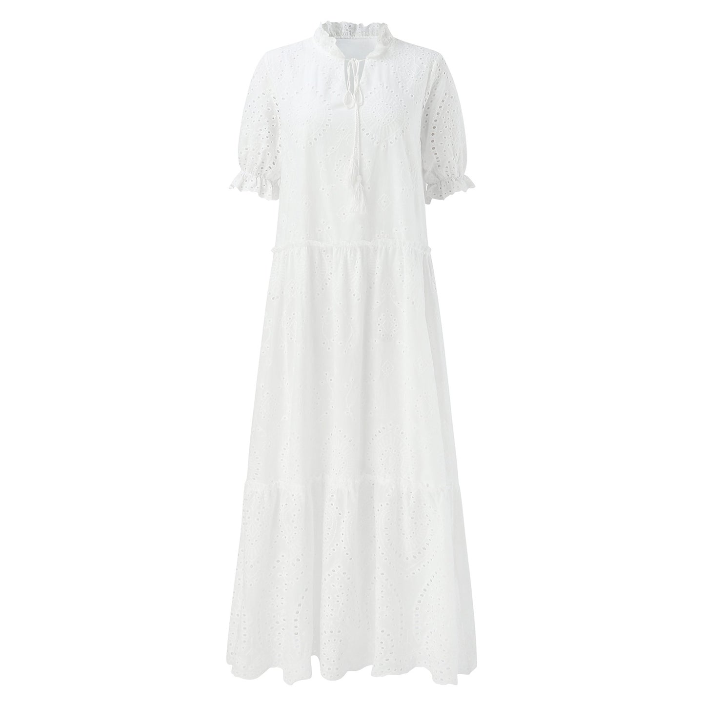 Summer Cotton White Dress