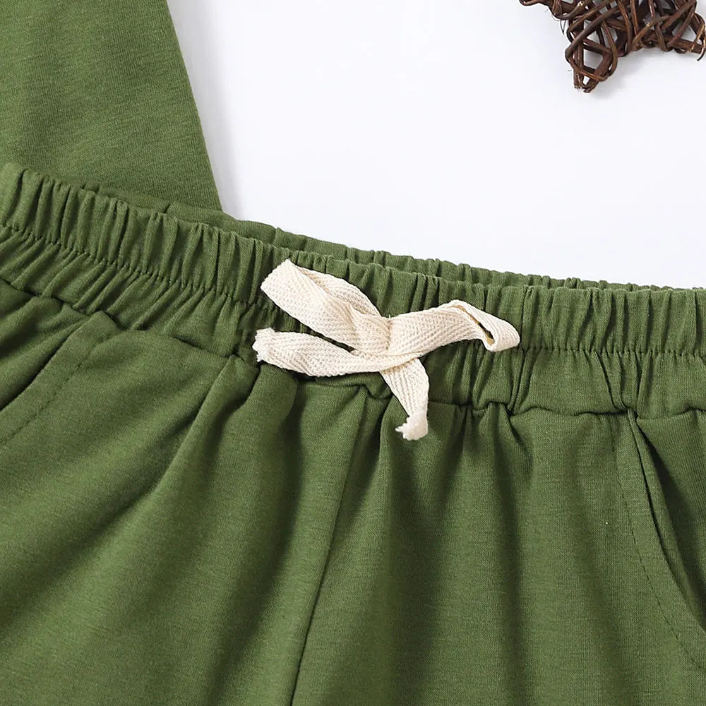 T-shirts and Shorts Boy and Girl Outfits Suits