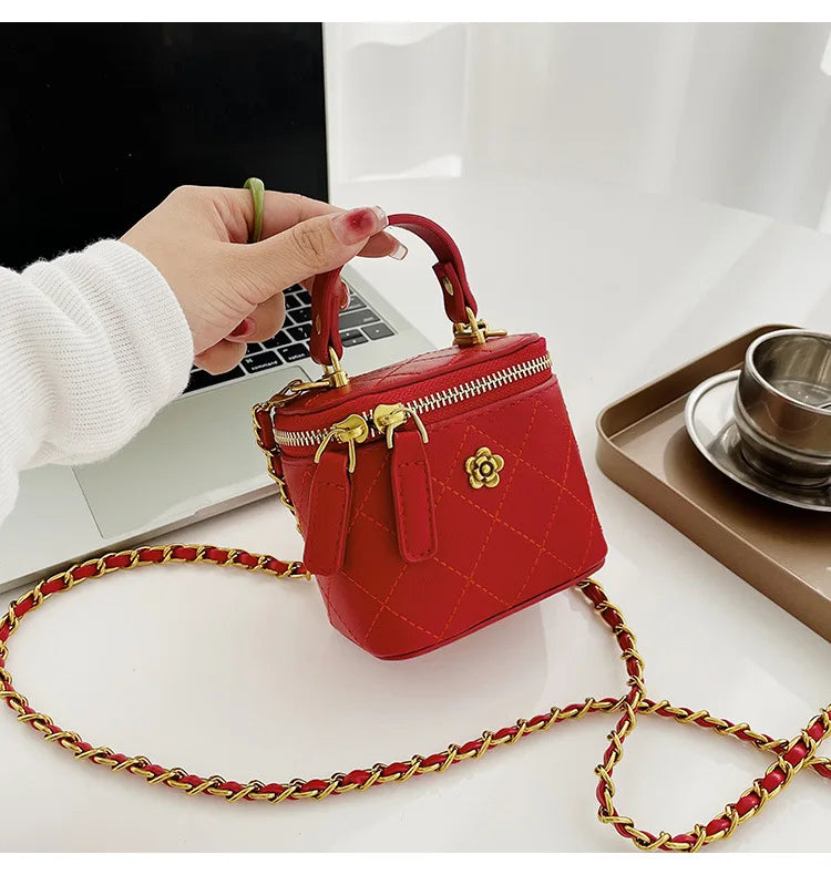 Small Shoulder Bucket Bag