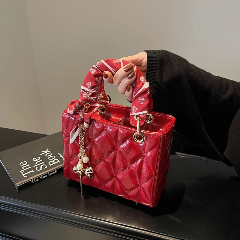 Classic red Handbag