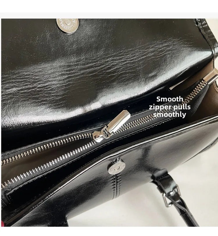 Leather Underarm Bag