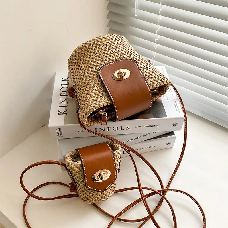 Mini Woven Straw Bag
