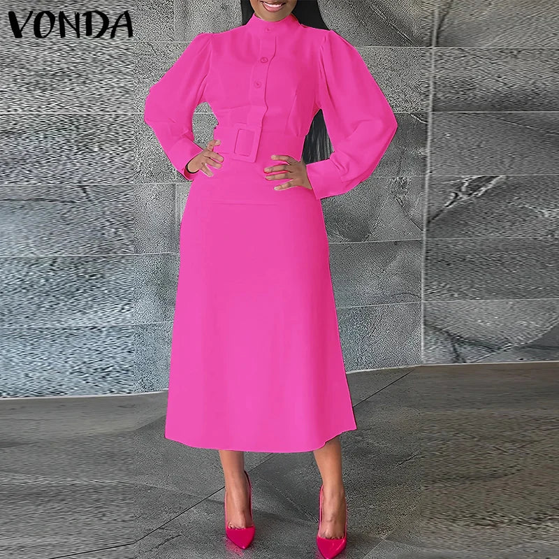 VONDA Women Elegant Dress
