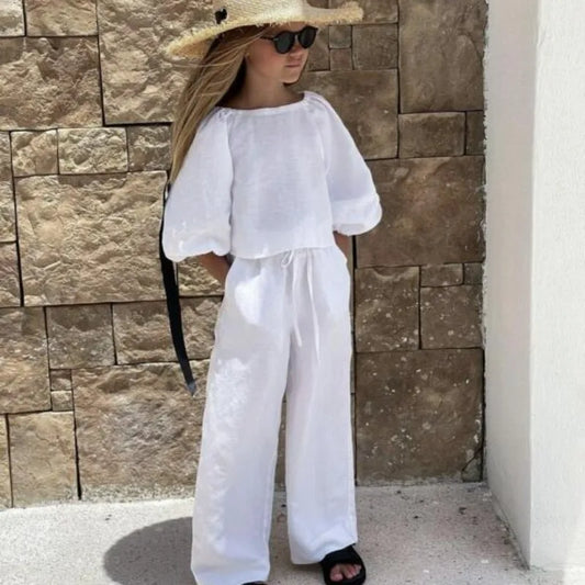 Summer Girls Linen Suit