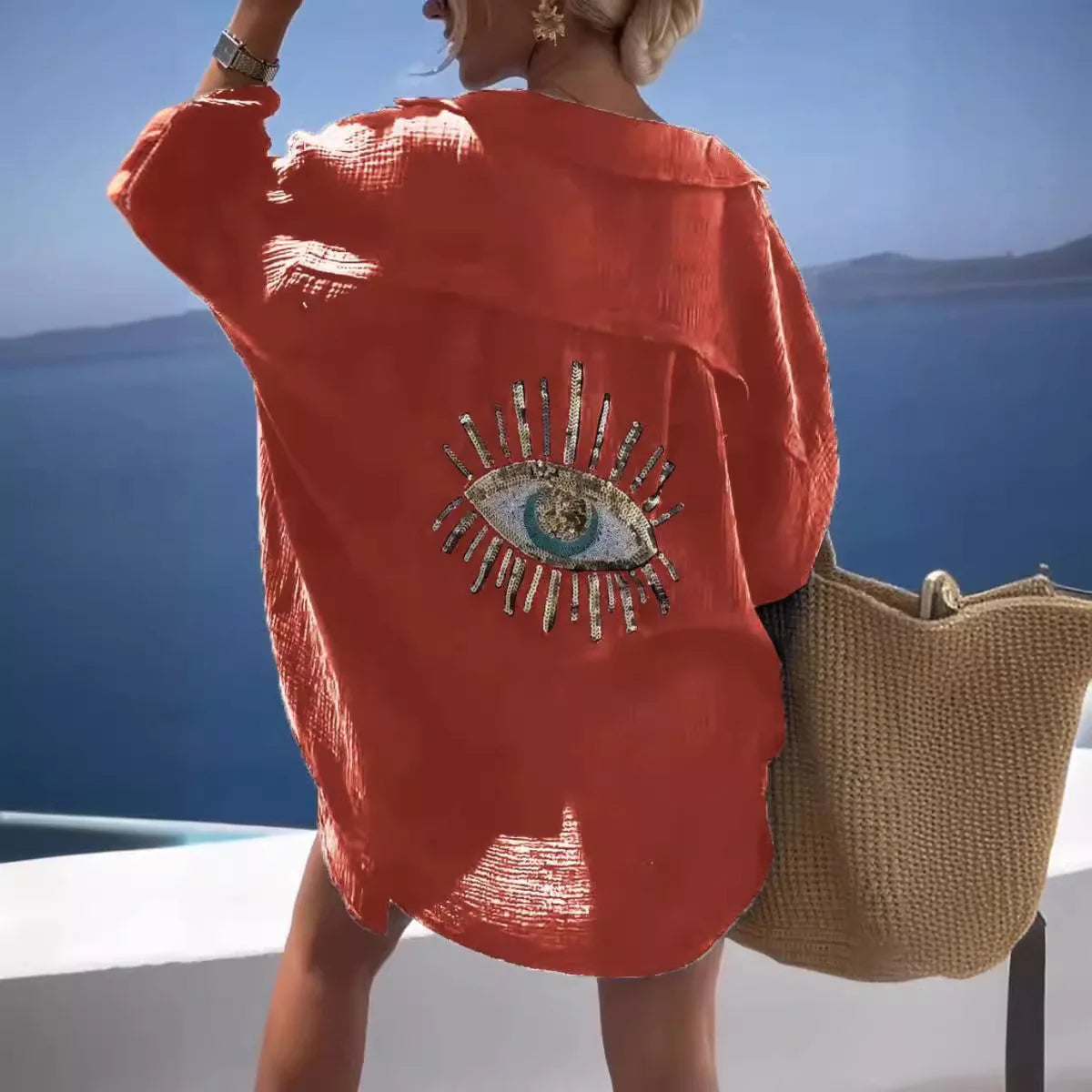 Summer Long Sleeve Loose Shirts