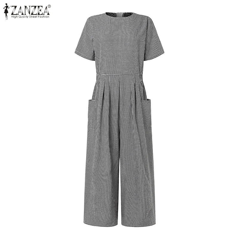Gingham Jumpsuits