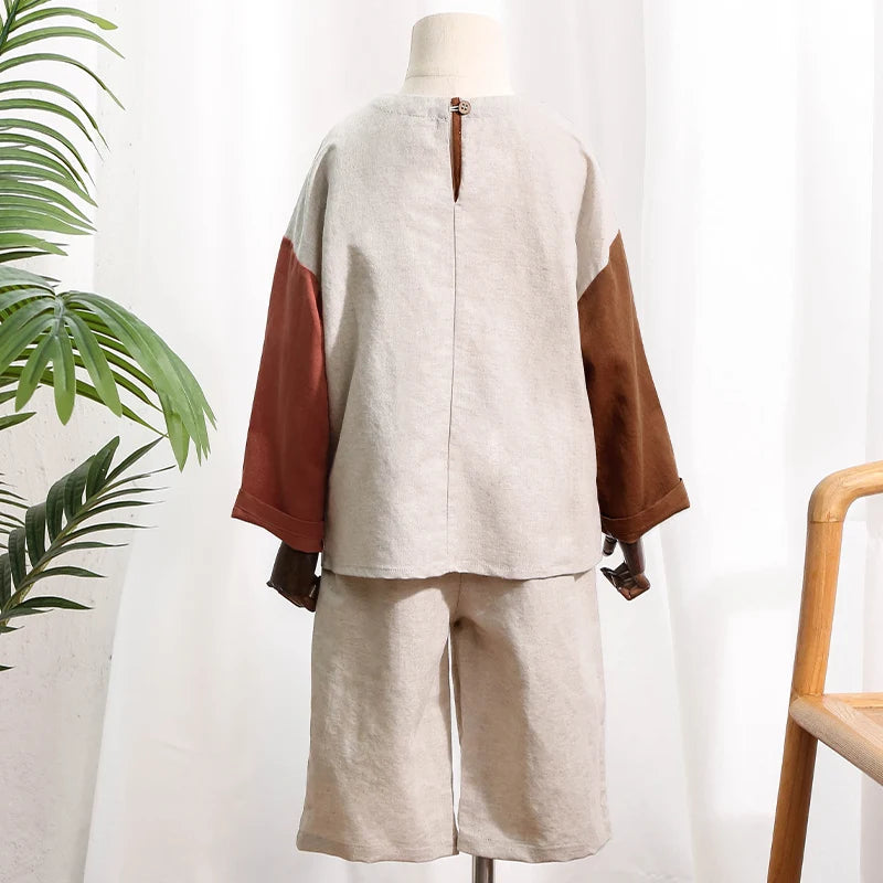 Natural Linen  Suit