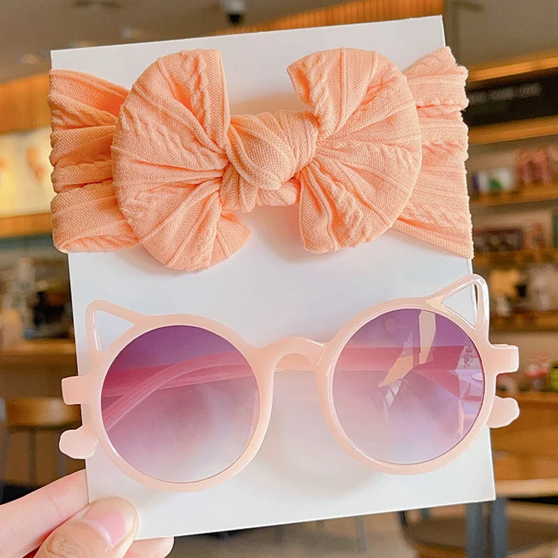 Hairbands Cat Ears Sunglasses