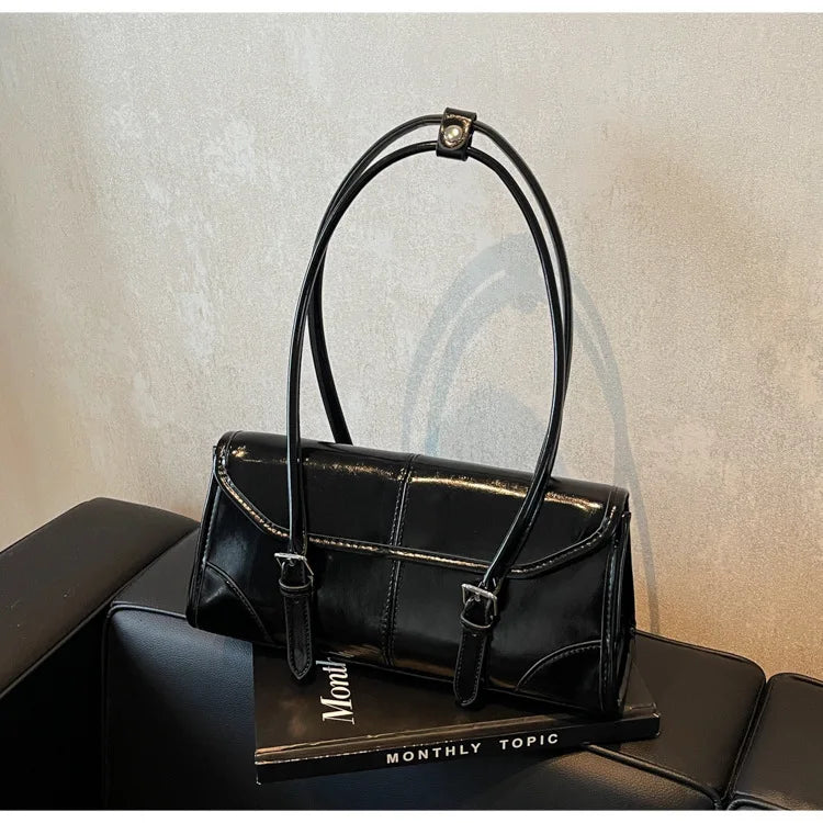 Leather Underarm Bag