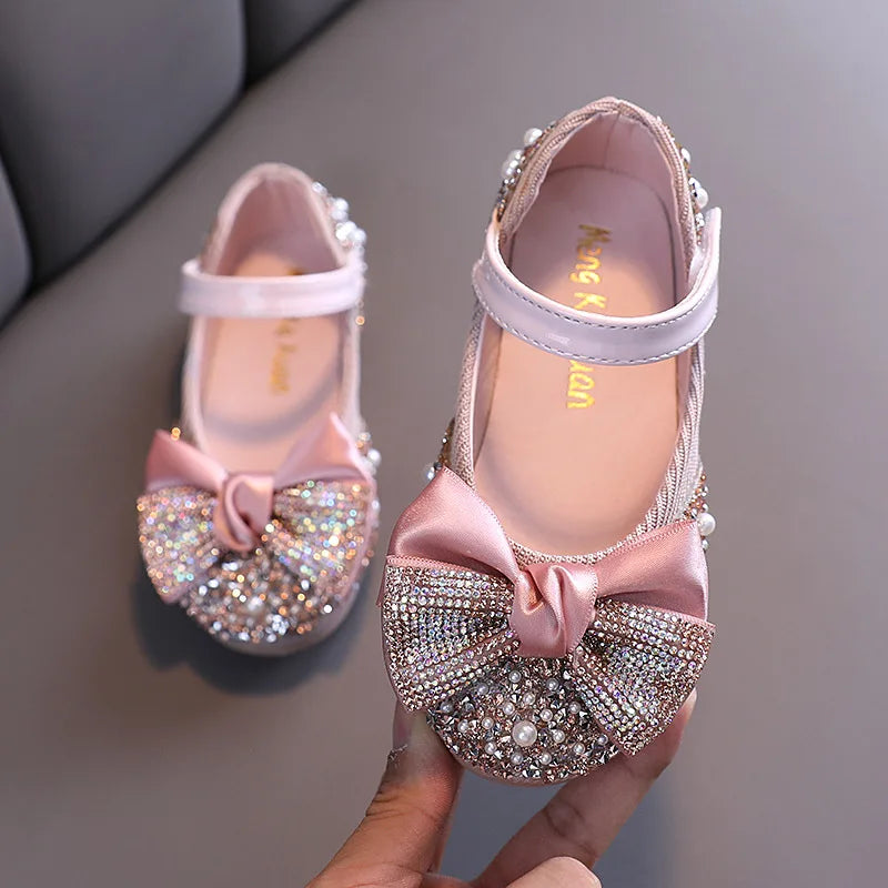 Girl's Bow Princess Shoes