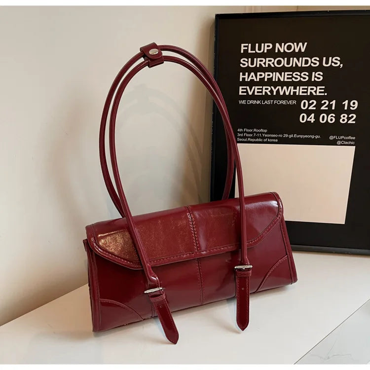 Leather Underarm Bag