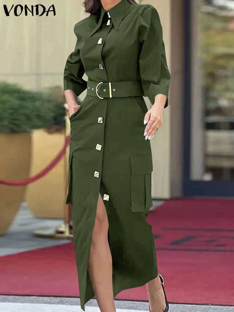Long Sleeve Shirt Dress
