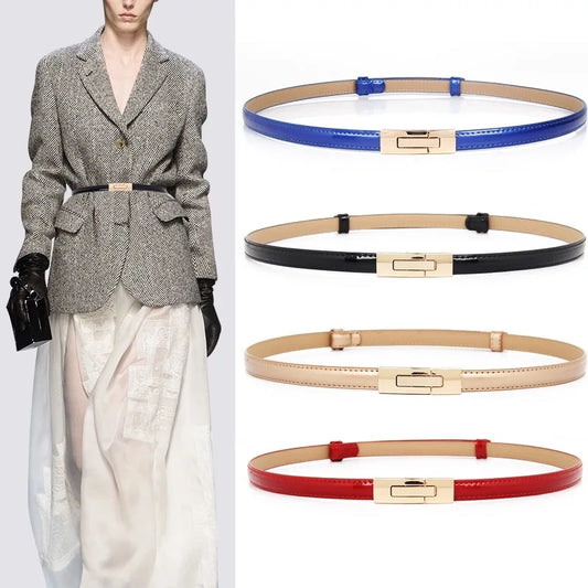 Leather Ladies Dress Belts