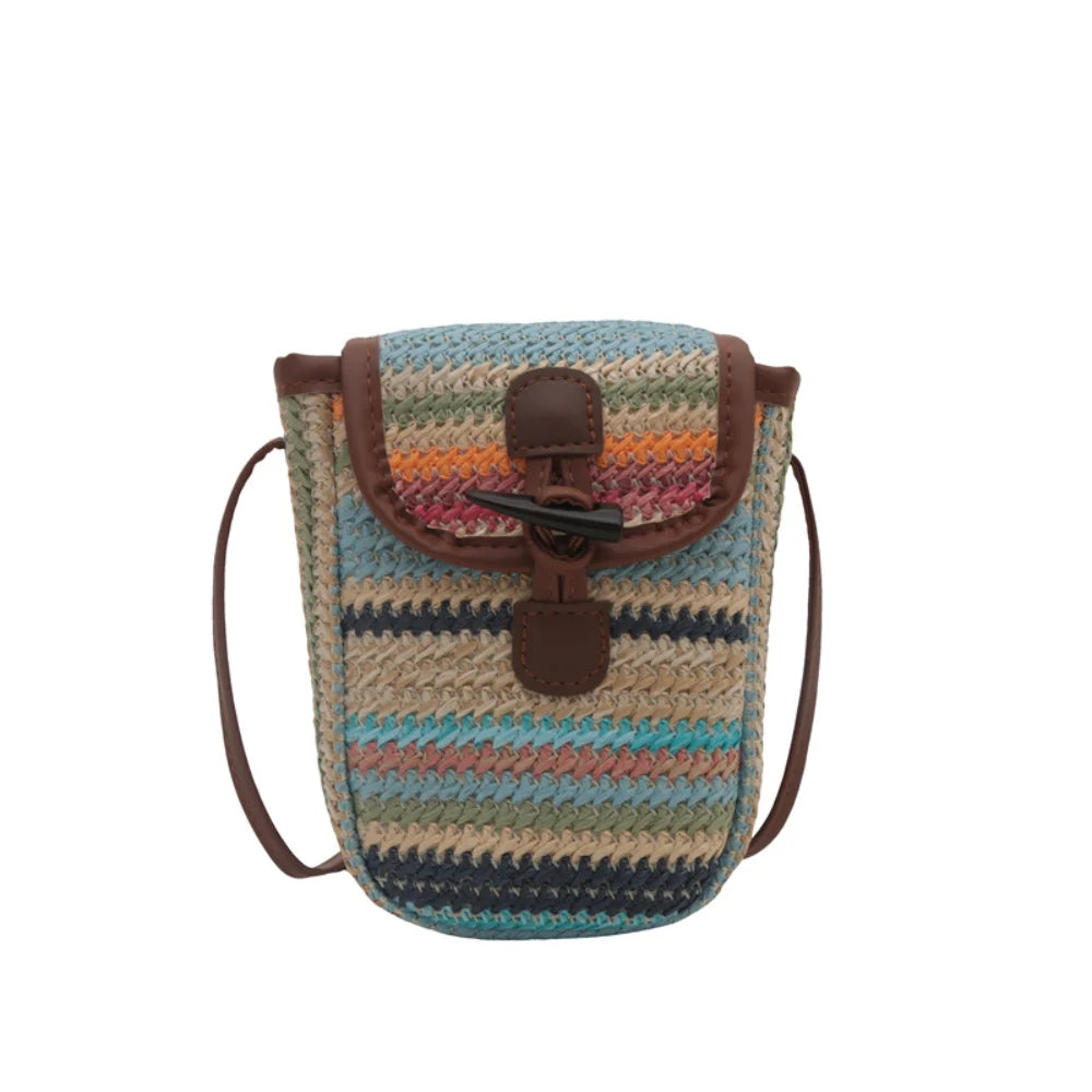 Small Straw Crossbody Bags