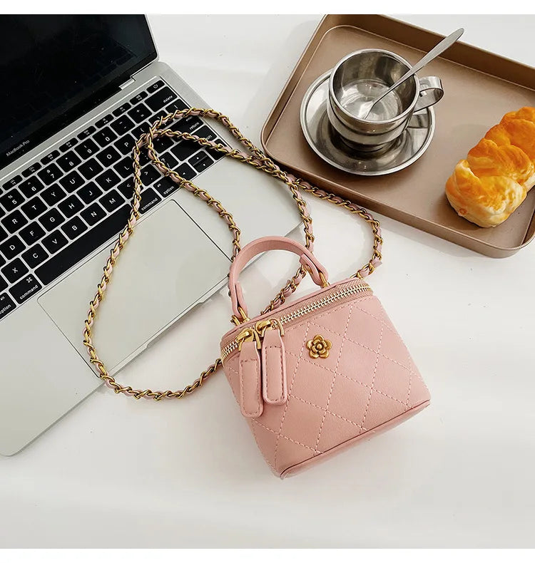 Small Shoulder Bucket Bag
