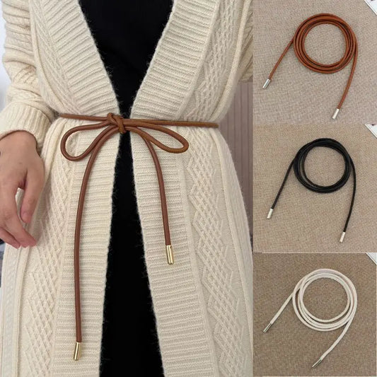 Round Leather Rope