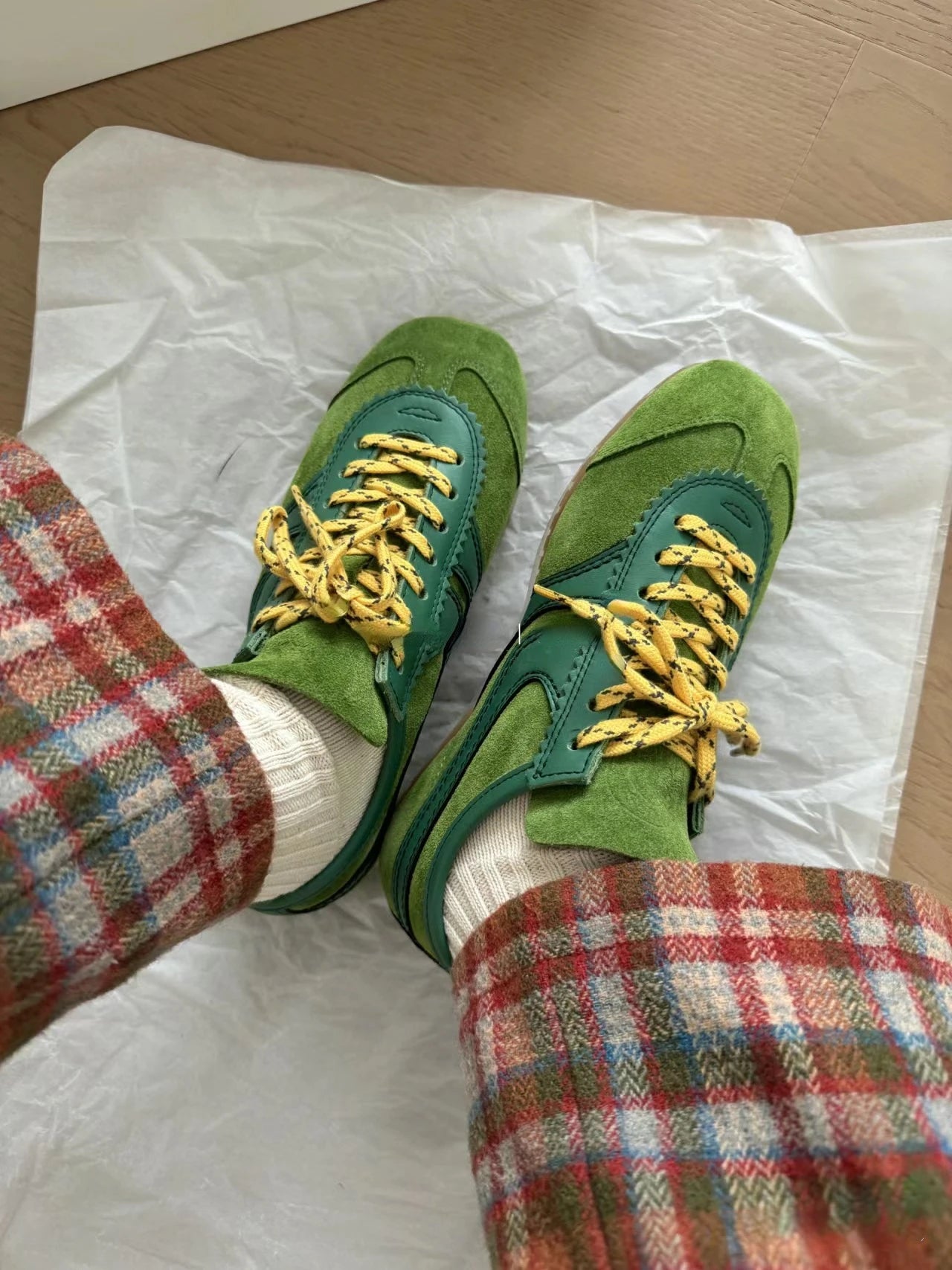 Casual Sneakers Comfortable Deerskin