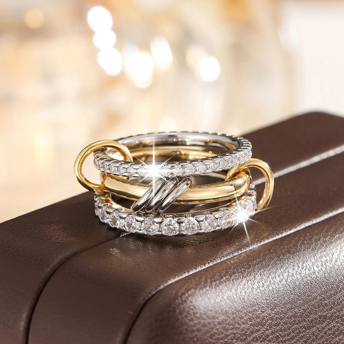 Zircon ring