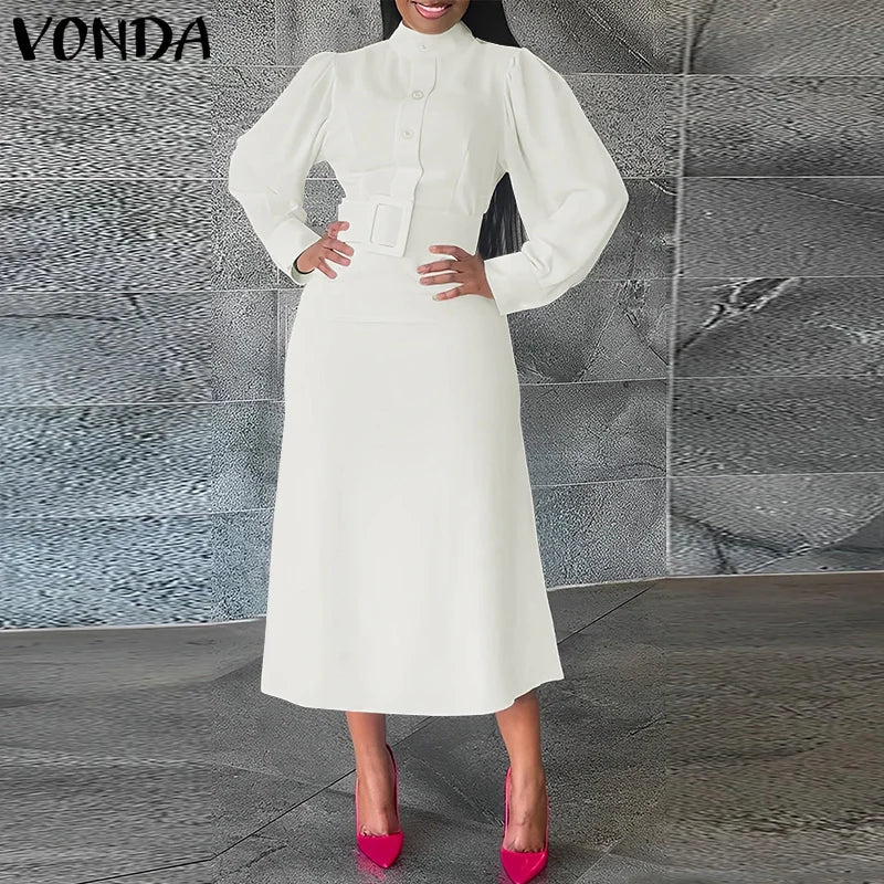 VONDA Women Elegant Dress