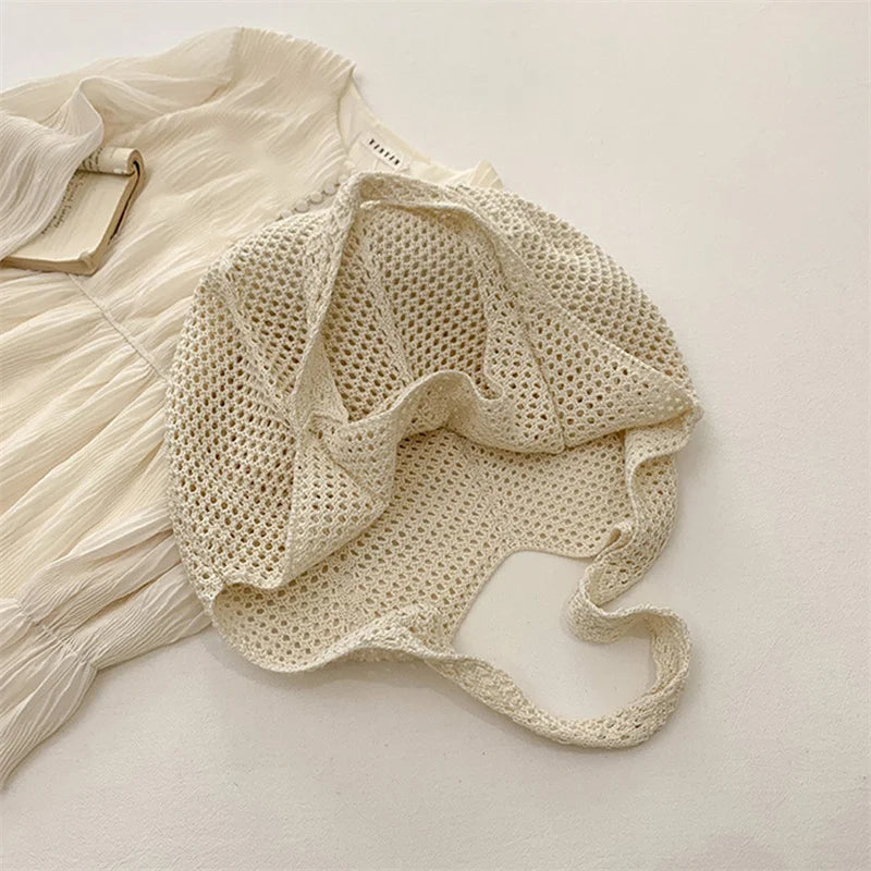 Women Crochet Tote Bag Fashion