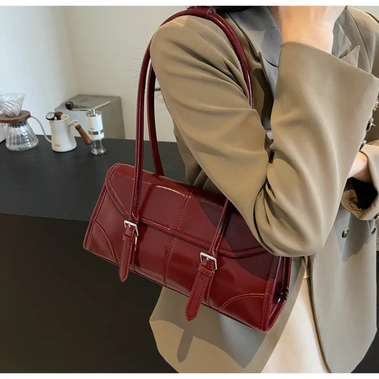 Leather Underarm Bag