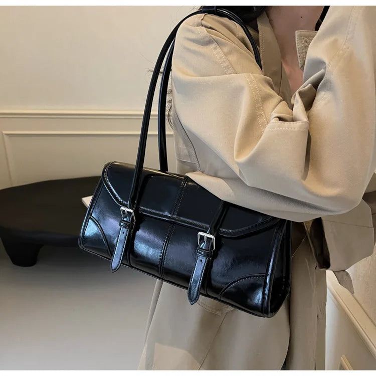 Leather Underarm Bag