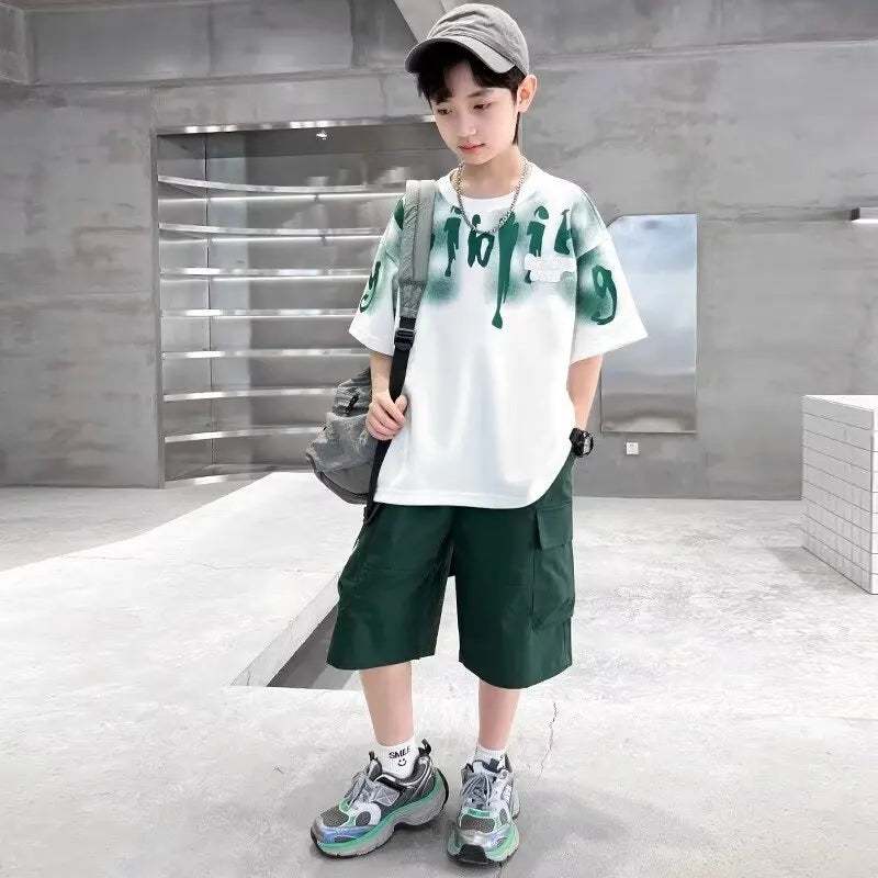 New Boys Sports Short Suit