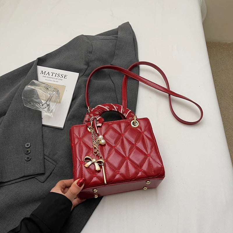 Classic red Handbag
