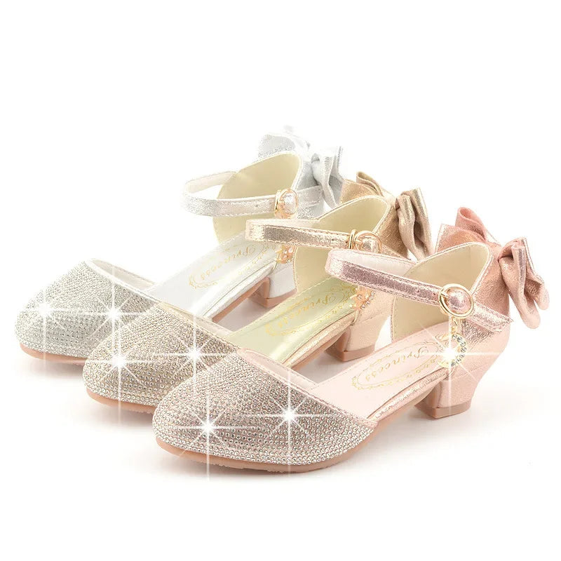 Princess Kids Leather Shoes