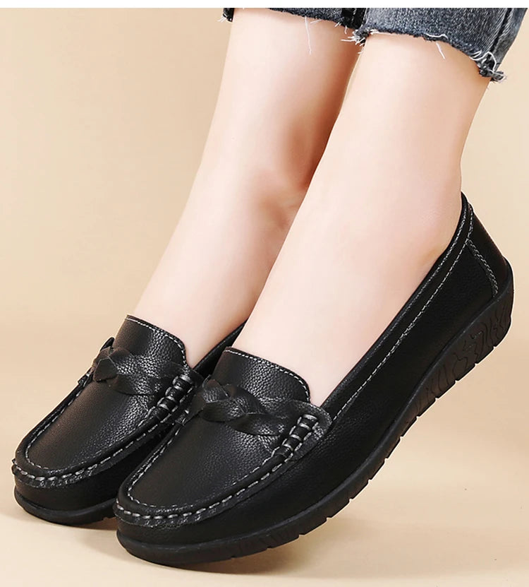 Flats Leather Shoes