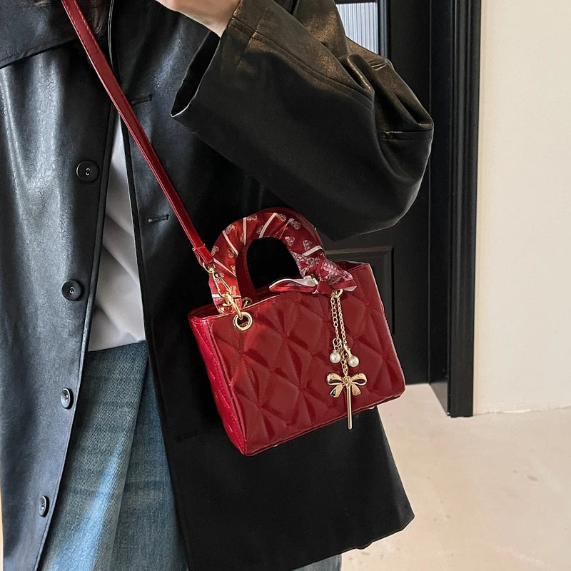 Classic red Handbag