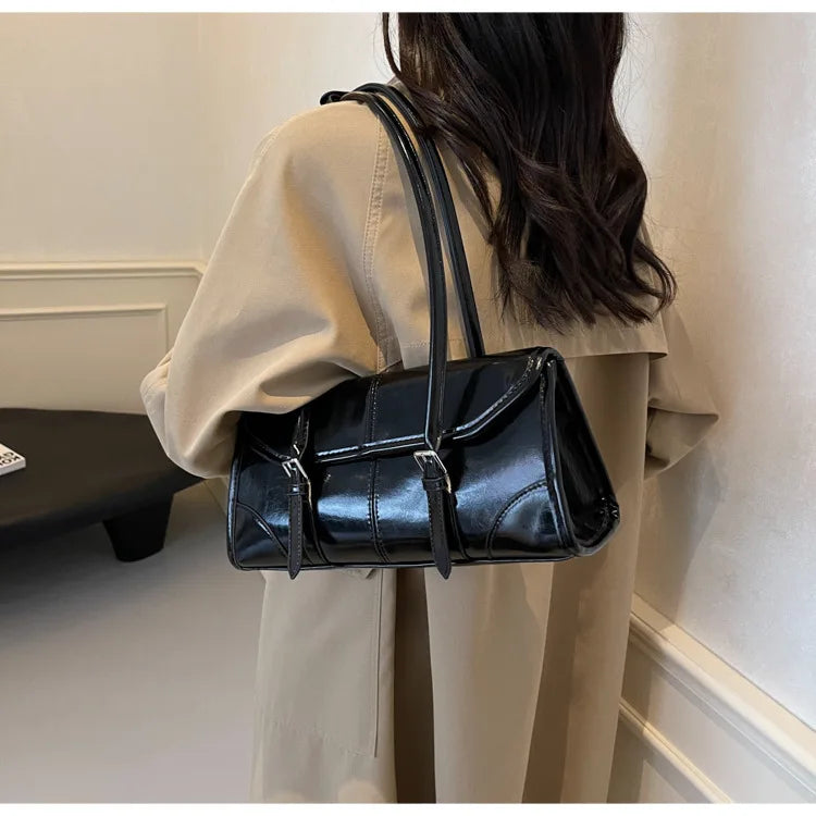 Leather Underarm Bag