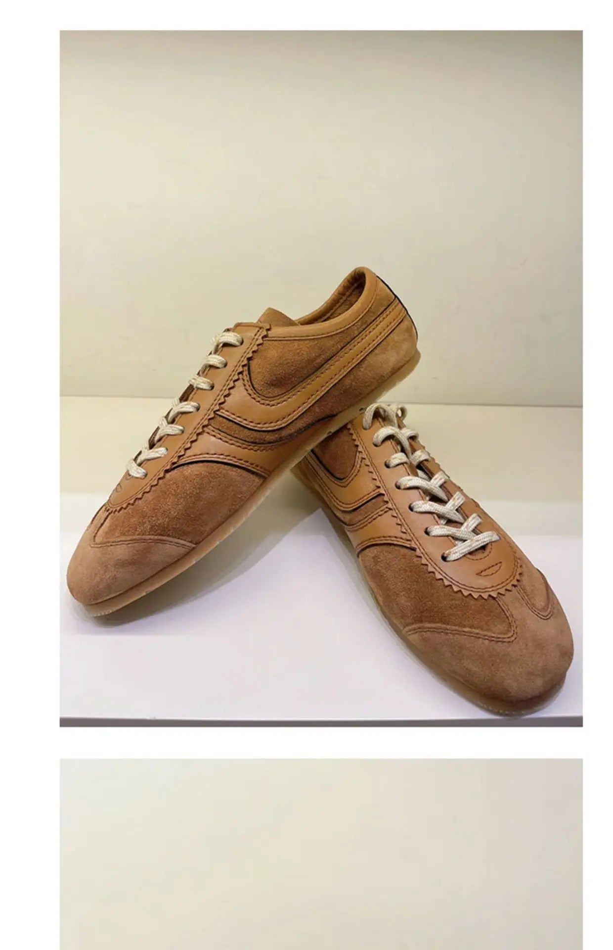 Casual Sneakers Comfortable Deerskin