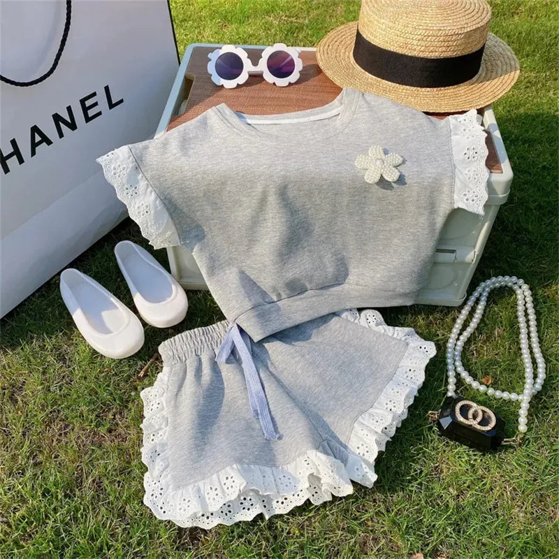 Baby Girls Clothes Summer .. short & t-shirt