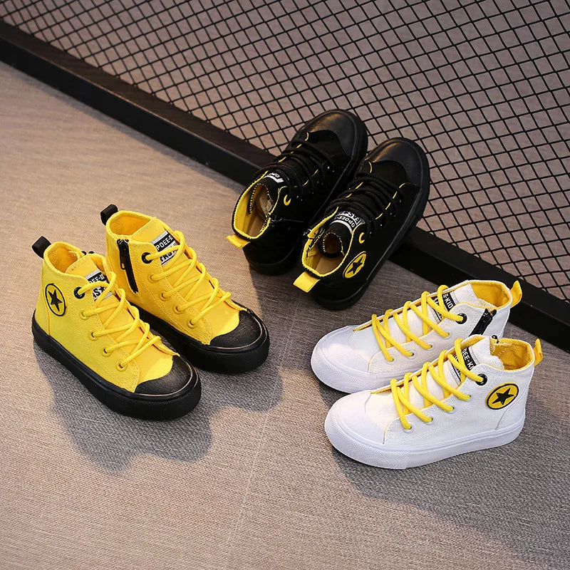 High-top Casual Canvas Shoes