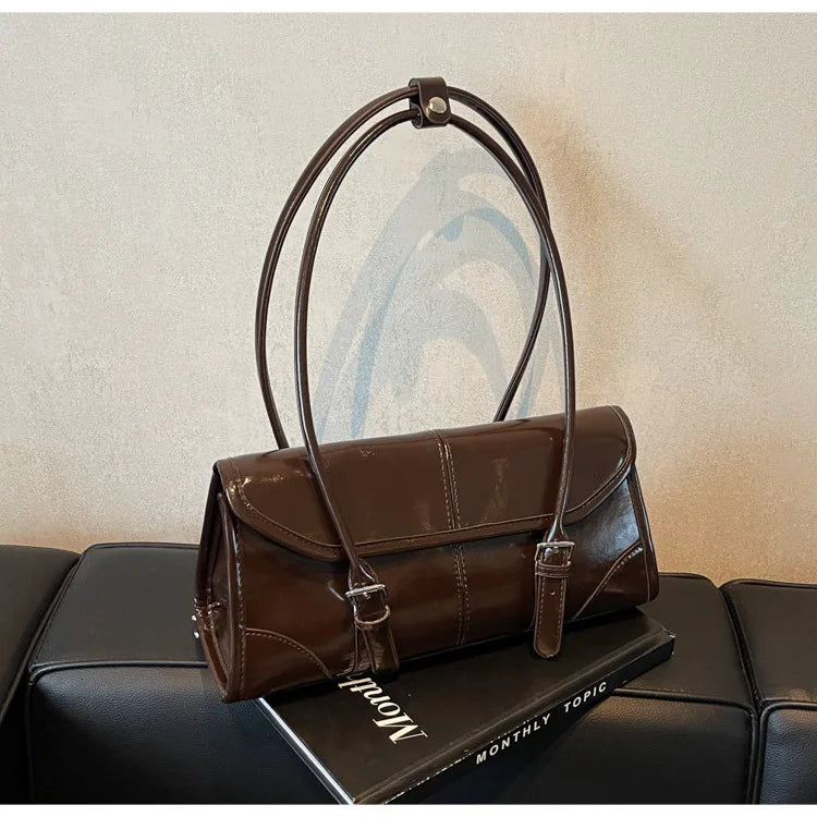 Leather Underarm Bag