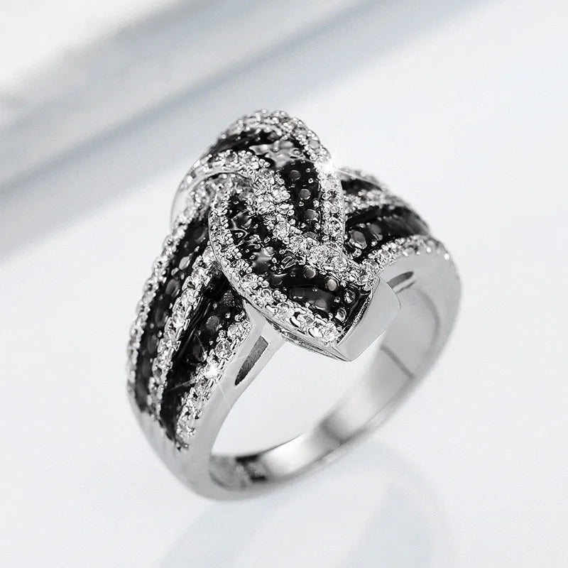925 Sterling Silver & zirconia