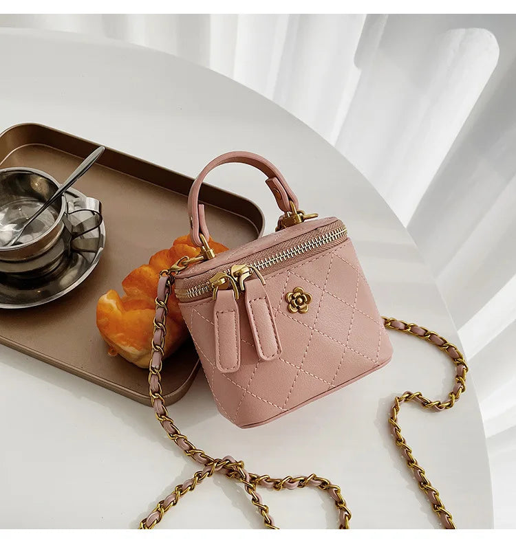 Small Shoulder Bucket Bag