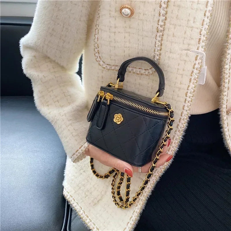 Small Shoulder Bucket Bag